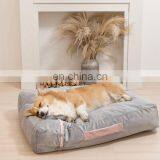 Hot Sale Soft Pet Dog Bed Luxury Pet Sleep Mattress Washable Pet Bed With Pillow thumbnail-1