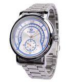 Wholesale Mens Luxury White Automatic Mechanical Date Stainless Steel Analog Sport Watches thumbnail-1