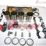 for Komatsu SA4D95LE SA4D95L SA4D95 Piston Liner Gasket Set thumbnail-2