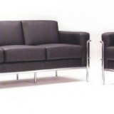 traditional leather office sofa 1-3seater HF-OF01