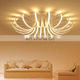 Simple Living Room Led Art Ceiling Lamp Study Lamp Nordic Creative Lighting thumbnail-4