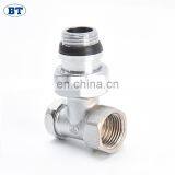 BT3035 China Wholesale Brass Chromed Thermostatic Radiator Drain Valve thumbnail-3