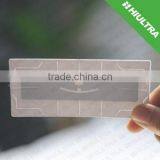 125khz /13.56mhz Anti-tear RFID Paper Adhesive Tag Label With Self Adhesive