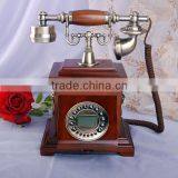 Cheap Corded Retro Wooden Telephone thumbnail-1