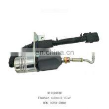 37V84-56010 Excavator Solenoid Valve for Diesel Engine Electric Parts Shut Off /stop Solenoid Valve thumbnail-1