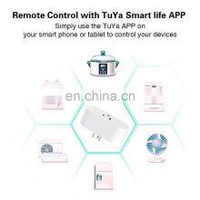 Tuya Smart Socket WiFi Switch Timing Plug Voice Control Socket US Standard Socket With Battery Detection thumbnail-5