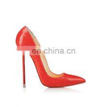 Beautiful Elegant New Design High Heels Pumps Fashion Ladies Red Color Stiletto Heel Shoes Women Sandals Spike Heels thumbnail-1
