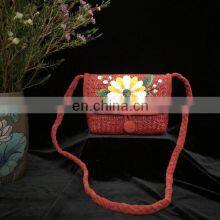 Natural Seagrass Wallet High Quality/ Seagrass Handbag With Crossbody Strap Best Price From Vietnam thumbnail-3