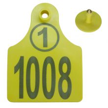 134.2KHZ ISO11784/UHF Barcode Cow Earring Pig Livestock Goat Ear Tag Animal Cattle Ear Tag For Sheep