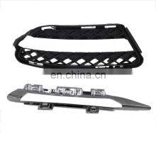 Front Bumper Grille Chrome Daytime Running Light Cover 2218851722 2218851822 2218852723 2218852823 For Mercedes S-Class W221 thumbnail-1