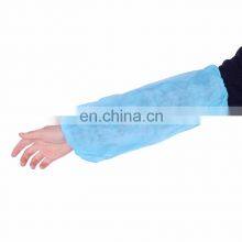 Wholesale Disposable Arm Sleeve Waterproof Non Woven PP/PE/CPE Sleeve Cover thumbnail-4
