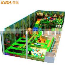 Commercial Children Soft Play Indoor Playground With Indoor Trampoline Park For Sale thumbnail-4