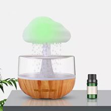 Raining Cloud Night Light Micro Humidifier Aromatherapy Essential Oil Diffuser