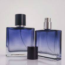 Wholesale Free Sample Luxury Woman 10ml 15ml 30ml 50ml Square Spray Glass Empty Perfume Bottle 50 ml 100ml thumbnail-4
