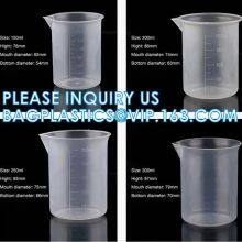 50ml 100ml 150ml 200ml 250ml 300ml 400ml 500ml Graduated Measuring Cups Plastic Beaker thumbnail-4