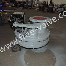 Pneumatic Tungsten Carbide Rotary Double Disc Gate Valve FRXZ644Y thumbnail-1