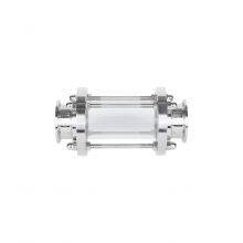 Stainless Steel Tempered Glass Tri Clamp Tubular Straight Through Sanitary Sight Glass Fittings thumbnail-5