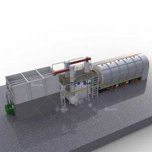 Tire Pyrolysis Plant Waste TPyrolysis Machine Used Tire Continuous Pyrolysis Line thumbnail-5