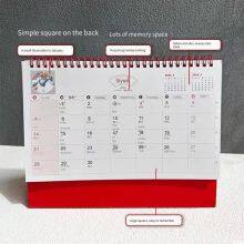 New-style 2024 Desk Calendar Printing Factory With 13 Sheets of Gold Stamping and Hollowing for Business Office. Customized by Chuxian Printing Factory thumbnail-5