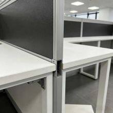 Modern Office Furniture Workstation Desk Modular Cubicle Table for Open Office thumbnail-3