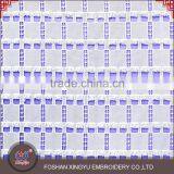 New Design Regular Square Shape Embroidery Water Soluble Fabric Chemical Lace thumbnail-2