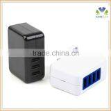 Portable Travel Charger 3.5/4.2A 4 Ports Wall Charger thumbnail-2
