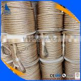 polyester nylon braided mooring line rope anchor rope for boat