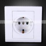 15a White European Wall Socket, Industrial Impact Socket thumbnail-1