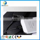 Tough Flat USB Data Cable Phone Charger Cable Sync Black Color USB2.0 Cable for IPhone5 thumbnail-6