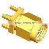 SMA Straight PCB Mount Connector RF Micro Coaxial Connector