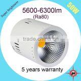 Adjustable LED Cob Downlight Ra>80 50w Round Led Surface Mounted Downlight thumbnail-3