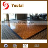 solid timber wood portable dance floor rubber