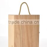 high quality handmade customized wooden food packaging box