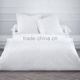 White Hotel Jacquard Bed Linen Set, Duvet Cover Set thumbnail-1