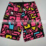 Printing Mens stretch Swimwear box brief/Board sublimation shorts/sublimation printed board shorts/men cheap board shorts