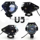 WEIKEN 15W Black Moto Motorcycle Bullet Led Headlight/ Motorcycle Spar Accessories thumbnail-2