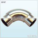 90 Degree Stainless Steel Tube Connector