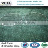 Low Factory Price Clear Quartz Glass Substrate /Wafer Manufacturer