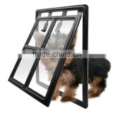 2 Way Easy Screen Lockable Magnet Dog Door Flap Gate for Small Medium Large Dogs