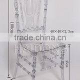 Silver Crystal Resin Royal Chair for Wedding thumbnail-2