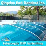 Aluminum Frame Garden Polycarbonate Pool Cover thumbnail-1
