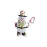 Resin Statues Decorative Chrismas Ornament Snowman Apple Figurines thumbnail-1