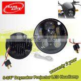 5.75 Inch Black Headlight Harley Daymaker LED Headlamp For V-ROD SPORTSTER DYNA SOFTAIL thumbnail-1