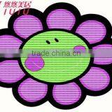 Fancy Flower Shape Non-slip Decorative Floor Mats/Bath Mats