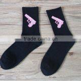 Custom Logo Pattern Sports Socks Football Basketball Socks thumbnail-2