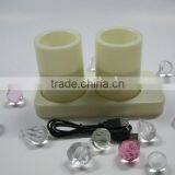 Wireless Rechargeable Led Plastic Candle With USB Wire thumbnail-6