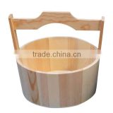 2016 New product hight quality alibaba china supplier home decor wooden buckets for sale