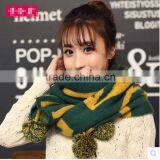 100% Acrylic Chunky Women Scarf Double Knitted Scarf thumbnail-2