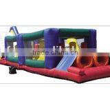 2015 Fun Games Hot Sale Happy Inflatable Obstacle Course thumbnail-1