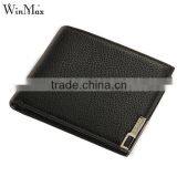 Wholesale Short Style PU Leather Coin and Cash Wallet for Men Pocket Purse thumbnail-1